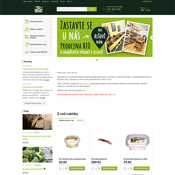 Náhľad e‑shopu BioKošíky.cz