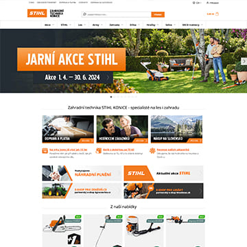 Náhľad e‑shopu E-les.cz