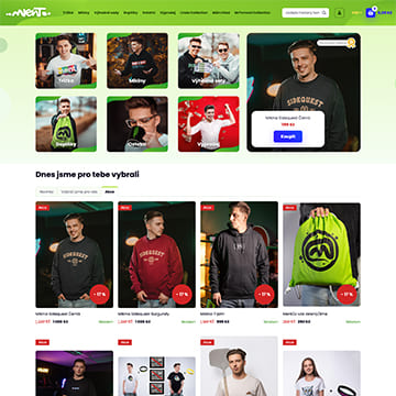 Náhľad e‑shopu MentůvShop.cz