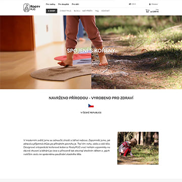Náhľad e‑shopu RootyRug.cz