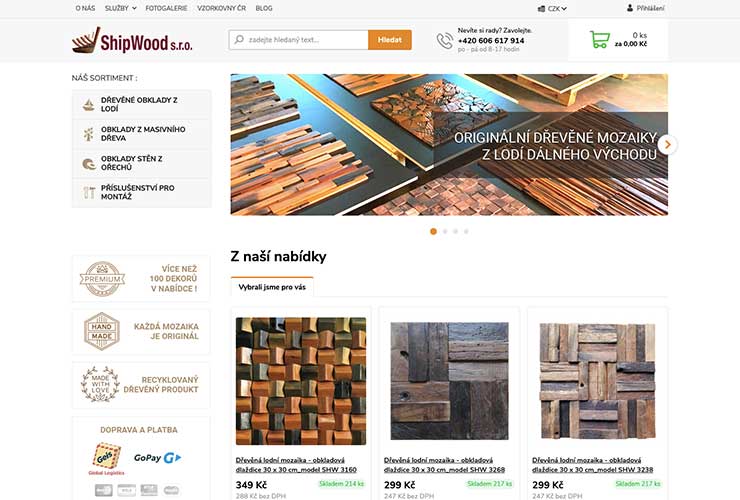 Náhled e-shopu Shipwood.cz