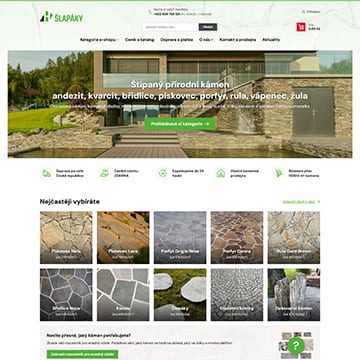 Náhľad e‑shopu Šlapáky.cz
