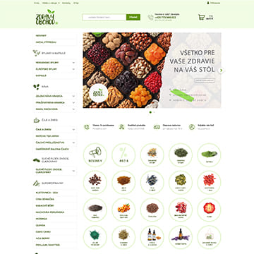Náhľad e‑shopu ZdravyObchod.sk